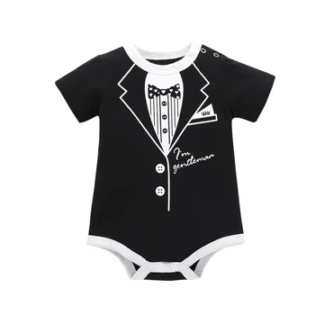 Maneca lunga body pentru baby boy haine de vară o-neck bumbac nou-născut tripleți 2019 moda new born costum alb 3-24M