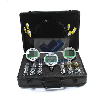 Manometru Digital Kit cu 3 Indicatoare, 3 Test Furtunuri, 24 De Cuplare cu racord Rapid pentru Komatsu garantie de 2 ani
