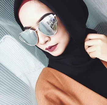 Mare dimensiune 180*85cm Malaezia Popular bubble sifon hijab esarfa de primavara simplu înfășurați musulman 24 culoare musulman eșarfe/eșarfă
