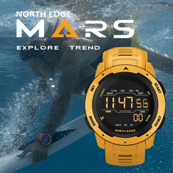 MARGINEA de NORD Barbati Ceasuri Sport Ceas Digital de Moda de Funcționare Sport Militare de Înot ceas rezistent la apa 50M Bărbați ceas Electronic