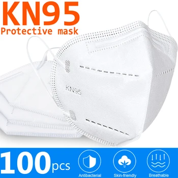 Masca de fata KN95 Praf de Gura Masca de Protectie FFP2 Măști de Siguranță Respirator dovada de Praf masca Reutilizabile FF2 Maske Supapă de Respirație
