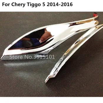 Masina ABS cromat spate vedere din spate Retrovizoare spranceana Oglindă Laterală Acopere stick trim cadru 2 buc Pentru Chery Tiggo 5 Tiggo5 2016