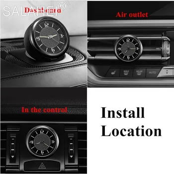 Masina Ceas Ornamente Auto Ceas De Ventilație De Evacuare Clip Pentru Changan Cs35 Cs75 Benni Eado Z-Shine Raeton Decor Interior Styling