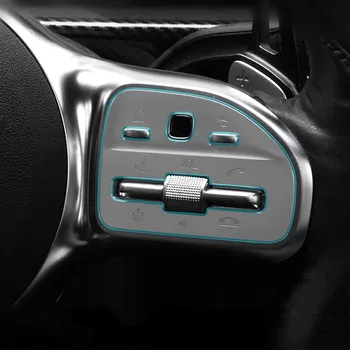 Masina Consola Centrala Mass-Media Mouse-Folie De Protecție Pentru Mercedes Benz Clasa A W177 2019 Volan Preveni Zgârieturi Decalcomanii