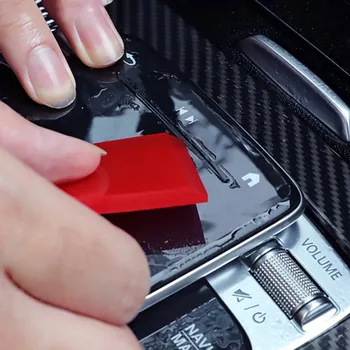 Masina Consola Centrala Mass-Media Mouse-Folie De Protecție Pentru Mercedes Benz Clasa A W177 2019 Volan Preveni Zgârieturi Decalcomanii