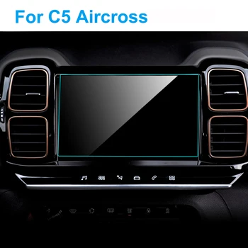 Masina de Ecran Protector pentru Citroen C5 Aircross HD Clare Mașină de Navigare GPS Sticla Proteja Film Auto Accesorii de Interior