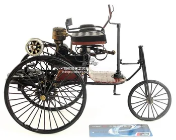 Masina de epoca model de Creație handmade fier artware ornamente prima masina din lume decoratiuni cadou de ziua de nastere