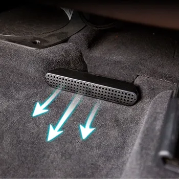 Masina de Sub Scaunul Aer Condiționat Evacuare Capac de Protecție Pentru BMW X3 G01 G08 2018 ABS 2 buc Auto Interior Decalcomanii