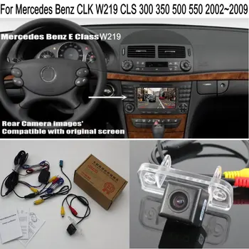 Masina din Spate Vedere aparat de Fotografiat Seturi Pentru Mercedes Benz CLS W219 CLS 300 CLS 350 CLS 500 CLS 550/63 2004~2011 RCA Original Ecran Compatibil