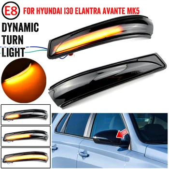 Masina Dinamică LED Lumina de Semnalizare Pentru Hyundai I30 Elantra Avante MK5 MD Veloster Oglindă Streamer Lumină 2011 2012 2013