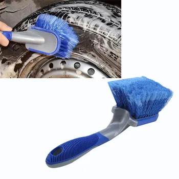 Masina Durabil Roata Perie Moale Anvelope Curat Spălat Instrumente Albastru Pentru Auto Detaliază Motocicleta Instrumente De Curățare