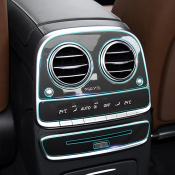 Masina Interior Invizibil Film Protector Centru de Consola de Control Potrivite Panou de Autocolant pentru Mercedes Benz S class w222 Maybach s400