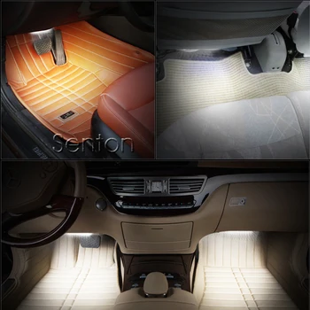 Masina Interior Lampa Neon Pentru Android iOS APP de Control Pentru Mazda 3 6 CX-5 CX-7 Audi A5 TT A1 A4 B6 B8 B7 A3 A6 C5 C6 Q5 Accesorii