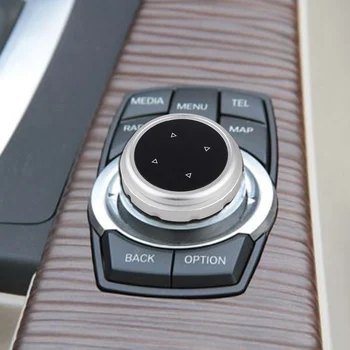 Masina Mare Multi-Media Butonul Capacului Ornamental Butonul Negru Pentru BMW F10 F20 F30 Accesorii Auto
