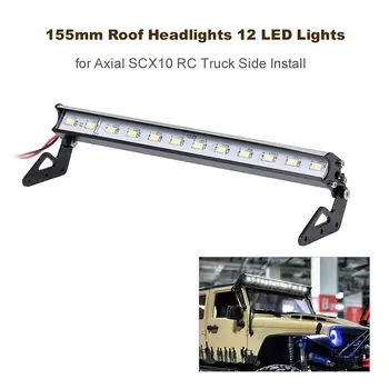 Masina RC LED Light Bar 4/5/6/8/10/11/12/14 Led-uri pentru Traxxas Trx4 Axial SCX10 90046 D90 RC Rock Crawler Camion caroserie Lumina Acoperiș