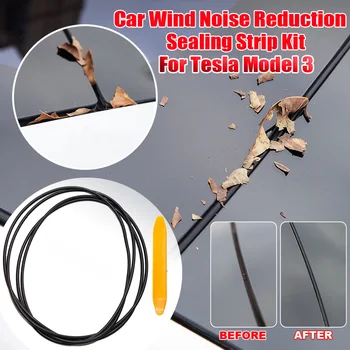 Masina Reducerea Zgomotului Generat De Vânt Kit Liniștită Seal Kit Pentru Tesla Model 3 Accesorii 2020 Luminator De Sticlă Bandă De Etanșare