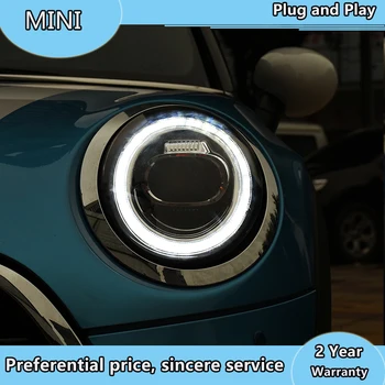 Masina Stil farurile cu LED pentru BMW MINI-2019 pentru MIMI lampa de cap cu LED DRL Lentilă Fascicul Dublu H7 HID Xenon bi xenon obiectiv