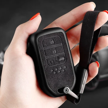 Masina telecomanda cheie fob acoperi caz, titularul proteja pentru Honda Accord Civic 2018 2019 Odyssey CRV Pilot HRV Vezel Oraș de intrare fără cheie