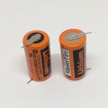 MasterFire 2 buc/lot Sanyo PLC Industrial Baterie cu Litiu CR17335 3V CR17335(3VOLTS) Baterii Cu lipit de picioare ( CR17335)