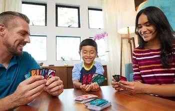 Mattel Joc UNO : Flip & Dos Tin Distractiv Joc de Bord Mare Distracție Multiplayer Joci Jocuri de cărți