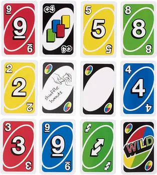 Mattel Jocuri UNO: Clasic (Cutie de Tablă) Kartenspiel Casual de Divertisment la Domiciliu UNO Tabla de Joc Carte de Joc Jucării partid