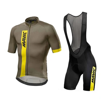 Mavic 2020 pro echipa de vară pentru bărbați respirabil maneci scurte jersey ciclism kit ropa ciclismo biciclete biciclete imbracaminte salopete pantaloni scurți set