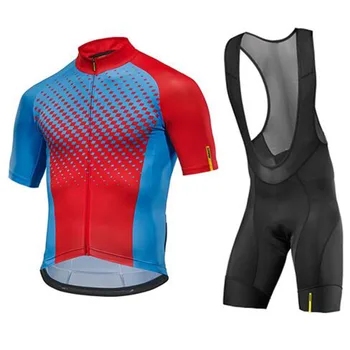 Mavic 2020 pro echipa de vară pentru bărbați respirabil maneci scurte jersey ciclism kit ropa ciclismo biciclete biciclete imbracaminte salopete pantaloni scurți set