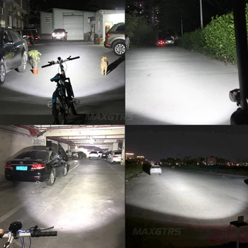 MAXGTRS 2 buc LED-uri Motociclete Spoturi Faruri 25W 4250Lm Moto Bike Ceață Nrd Far 4x4 Offroad Lucru Conduce Lumini la fața Locului