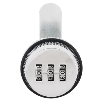 Mayitr 3 Cifre Combinație Camlock de acces fără cheie Poștală Cabinet Încuietori de Argint Parola de Securitate Acasă Cam de Blocare