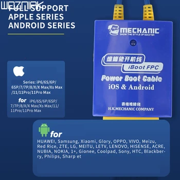 MECANIC iBoot FPC pentru Android IOS Putere de Boot de Control linie de telefon Mobil de Testare Cablu de Alimentare pentru iphone, Huawei, Xiaomi, Samsung
