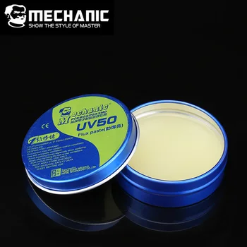 MECANIC MCN-UV80 MCN-UV50 de Lipit pe bază de Pastă de Flux Nu-curat Pasta de Lipit Fluxuri de Sudare pentru PCB PGA BGA SMD