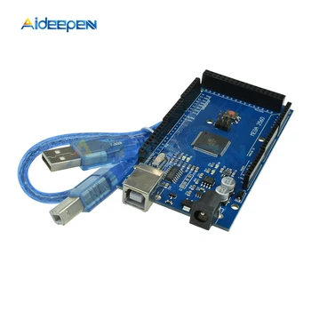 MEGA2560 MEGA 2560 R3 ATmega2560-16AU CH340 CH340G Bord Cu Cablu USB Compatibil Pentru Arduino