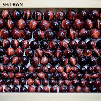 Meihan transport Gratuit Clasa A+ 8mm (3 fire/lot) roșii naturale de ochi de tigru piatra margele pentru a face bijuterii de design