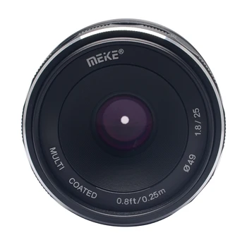 Meike 25mm f1.8 Unghi Larg de Lentile Focalizare Manuală pentru Fujifilm fuji X-mount XT3 X-T20 X-T1 XT30 XT2 XT10 X-Pro1 Mirrorless Camere video