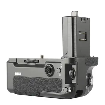 Meike MK-A7R IV Pro Remote Battery Grip Cu Wireless 100m de Declanșare de la Distanță Funcția de Control Pentru Sony a7RIV, a7IV, a9II Camera