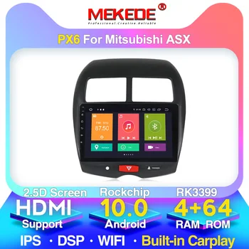 Mekede android10.0 4G+64G Auto Multimedia Radio de Navigație GPS Player pentru Mitsubishi ASX 2010-2018 Built-in carplay 4G LTE WiFi