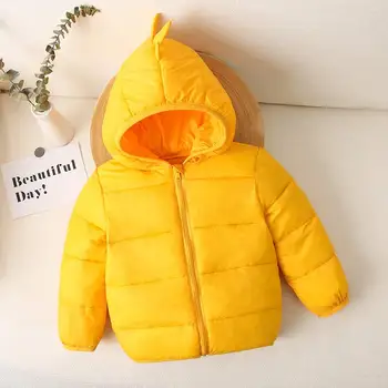Melario Băieți Fete de Iarna cu Gluga Straturi 2020 Noua Moda Solid pufoaice Copil Drăguț Jachete Copii, Îmbrăcăminte exterioară se Potriveste 1 6Y
