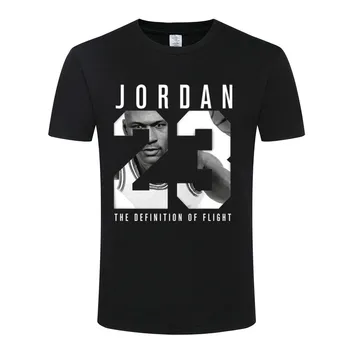 Men ' s T-shirt Bumbac Jordan 23 Echipajul gât T-shirt de Vara Barbati Casual tricou de Moda XS-2XL tricou Vrac 2020 Nou Jordan 23