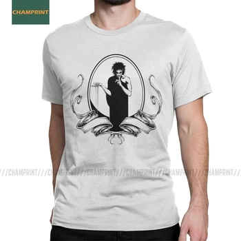 Men ' s T-Shirt Vis Sandman Amuzant din Bumbac Tricou Maneca Scurta Moartea Vertij Gaiman Morpheus benzi Desenate Tricou Gât O