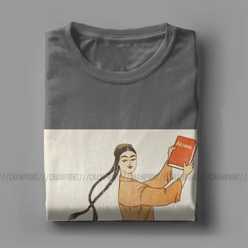 Men ' s T-Shirt Început să Citesc Lenin Epocă Teuri URSS CCCP Uniunii Sovietice KGB Comunism Socialism Tricou Rotund Gat Haine