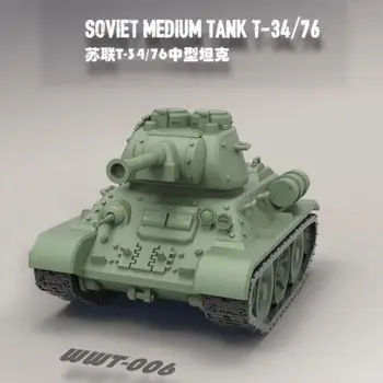 Meng Model WWT-006 T-34/76 Sovietice de tancuri Medii (Q Edition) Război Mondial Toons Armura