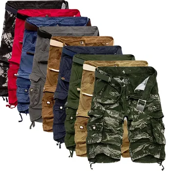 Mens Militare Pantaloni Scurți De Marfă 2020 Brand Nou Armata Camuflaj Tactice Bărbați De Pantaloni Scurți De Bumbac Vrac Munca Casual Pantaloni Scurți Pentru Plus Dimensiune