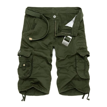 Mens Militare Pantaloni Scurți De Marfă 2020 Brand Nou Armata Camuflaj Tactice Bărbați De Pantaloni Scurți De Bumbac Vrac Munca Casual Pantaloni Scurți Pentru Plus Dimensiune