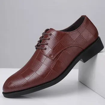 Mens pantofi eleganți de afaceri Elegant Domn confortabil pantofi eleganți bărbați pantofi rochie din piele