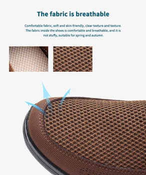 Merkmak 2020 Vara Noi Oamenii Plasă de Pantofi de Moda Slip-on Casual Pantofi Respirabil Non-alunecare Talpă Moale Tata Pantofi Confortabile, de Dimensiuni Mari