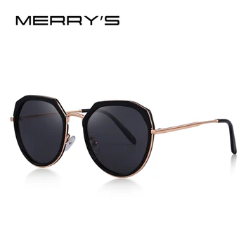 MERRYS PROIECTARE Femei de Lux ochelari de Soare Polarizat Metal Templu Protecție UV400 S6222