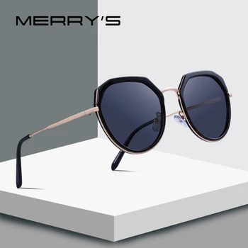 MERRYS PROIECTARE Femei de Lux ochelari de Soare Polarizat Metal Templu Protecție UV400 S6222