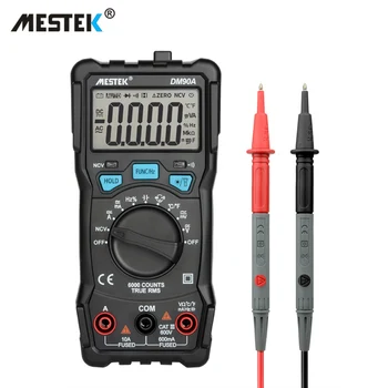 MESTEK DM90 Multimetru Digital 6000 De Capete de acuzare multimetro digital profesional LCD AC/DC de Măsurare a Temperaturii Multimetro Tester