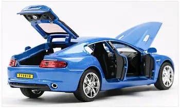 Metal Model de Masina 1:32 Aston Martin Aliaj Model de Masina Cu Trage Înapoi jucărie Electronică cu Simulare de lumini și Muzică Model de Masina Jucarii