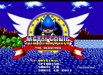 Metal Sonic Sonic Ariciul 16 Biți MD Carte de Joc Pentru Sega Mega Drive Pentru Genesis